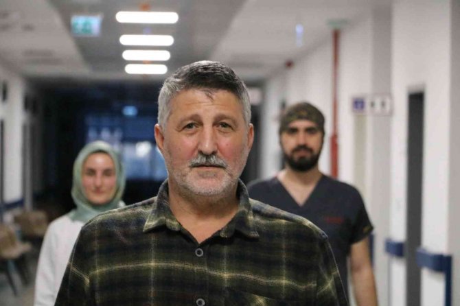 İ̇ş Kazasında Ayağı Koptu 7 Ay Sonra Yürümeye Başladı
