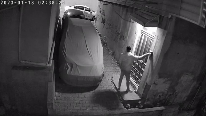 Taksiciye Para Ödemeden Kaçan Müşteri Kamerada