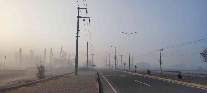 Iğdır’da Sis Ve Soğuk Hava Etkili Oluyor