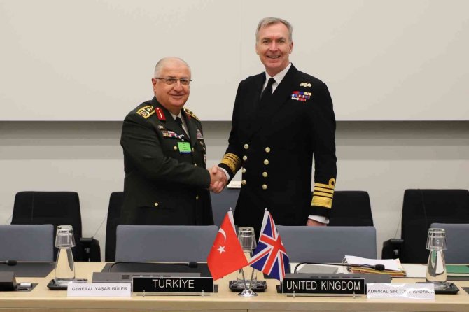 Genelkurmay Başkanı Güler, İ̇ngiliz Ve Fransız Mevkidaşlarıyla Görüştü