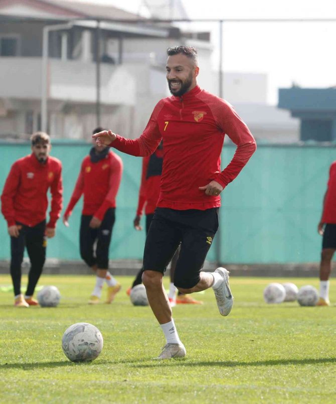 Göztepe, Erzurumspor Fk Maçının Hazırlıklarına Devam Etti