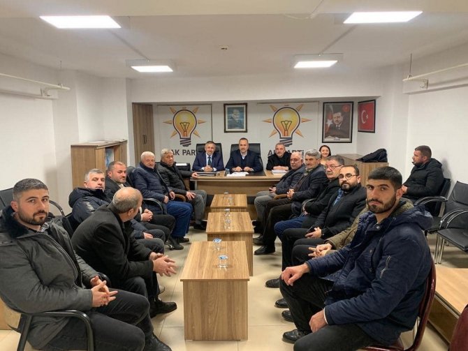 Başkan Yıldırım İlçelerin Yönetim Kurulu Toplantılarına Katıldı