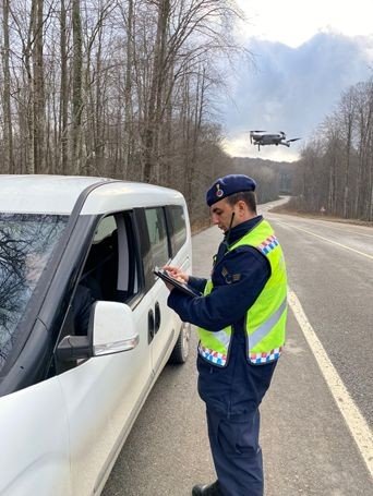 Kırklareli’de Jandarmadan Dronlu Denetim