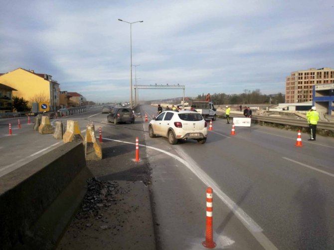 Sürücülerin Dikkat; D-100 İ̇stanbul İstikameti Ankara Yönüne Aktarıldı