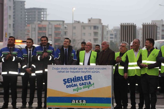 Tarım Ve Turizm Merkezi Erdemli Doğalgaza Kavuştu