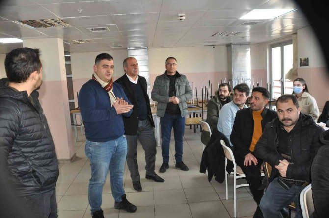 Bulanık İ̇mkb’de Tayini Çıkan Öğretmenlere Veda Yemeği