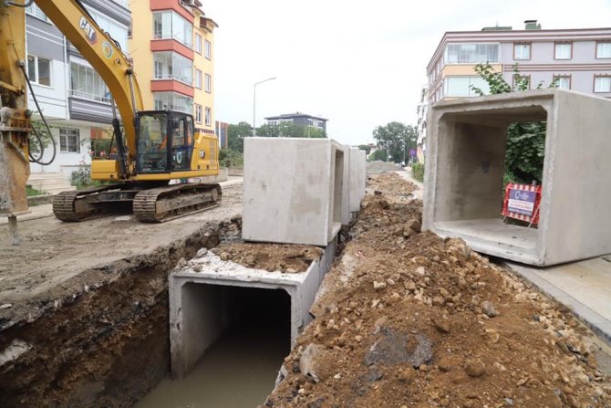 Ordu’ya 10 Bin Metre Yağmur Suyu Hattı