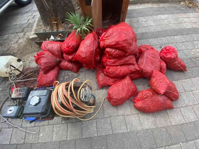 Sarıyer’de Yasa Dışı Midye Avcılığı Yapanlara 33 Bin 768 Para Cezası