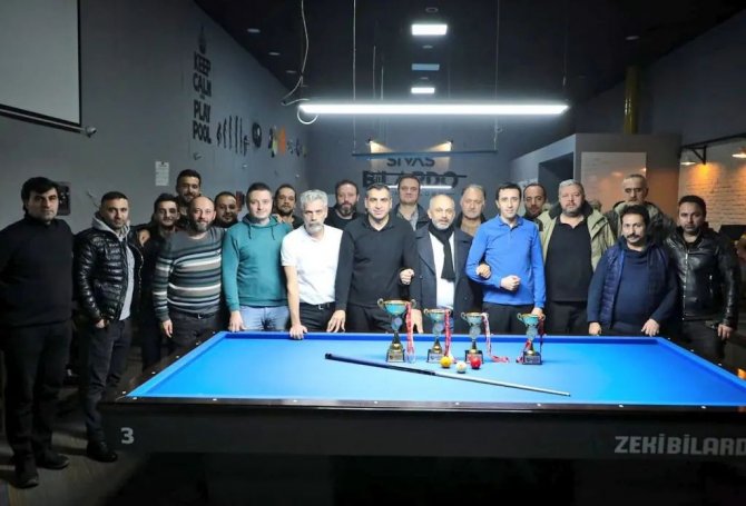 Bilardoda Ödüller Sahiplerini Buldu