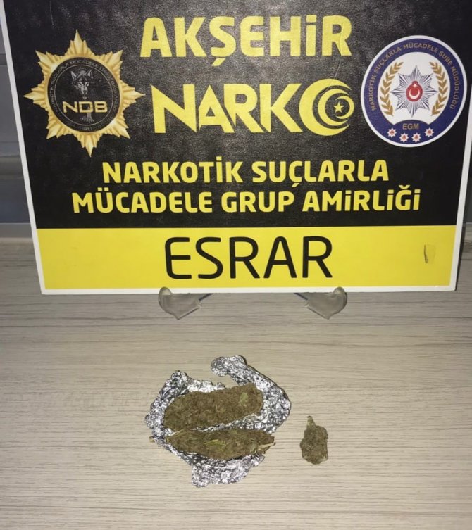 Konya’da Uyuşturucu Operasyonu: 2 Tutuklama