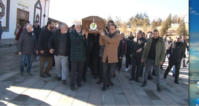 Ankaragücü Basın Sözcüsü Hüseyin Aytekin’in Babası Adil Aytekin, Son Yolculuğuna Uğurlandı