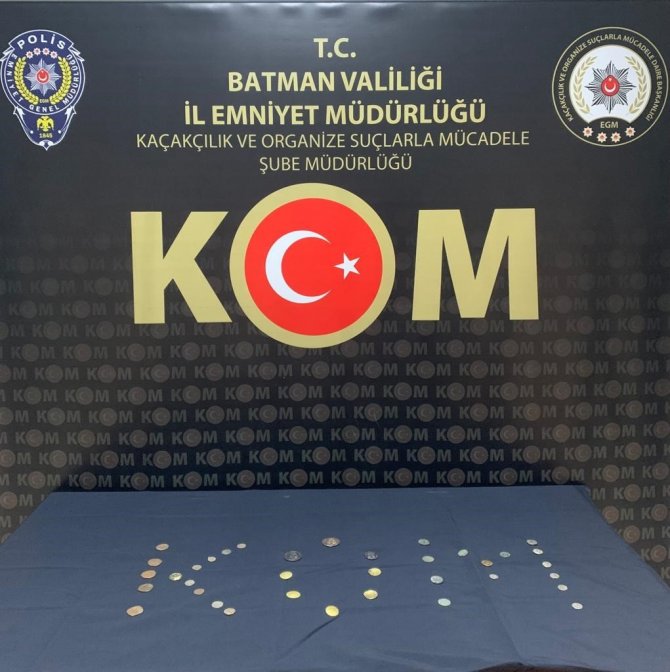 Batman’da Tarihi Eser Ele Geçirildi