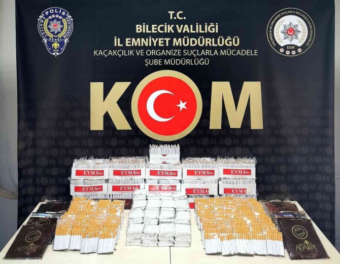 Bilecik’te Kaçak Tütün Operasyonu