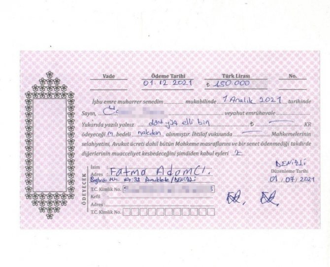 Okuma Yazma Bilmeyen Kadına, Vekalet Yerine 450 Bin Tl’lik Senet İmzalattılar