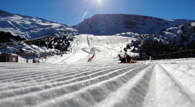 Sömestr Tatiline Ergan Kayak Merkezi Boş Girdi