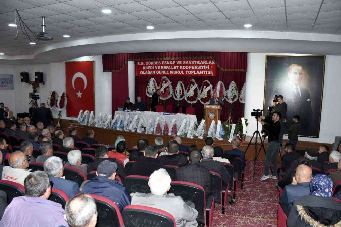 Gördes Eskkk Başkanı Nail Aydeniz Güven Tazeledi