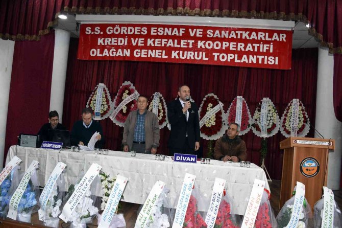 Gördes Eskkk Başkanı Nail Aydeniz Güven Tazeledi