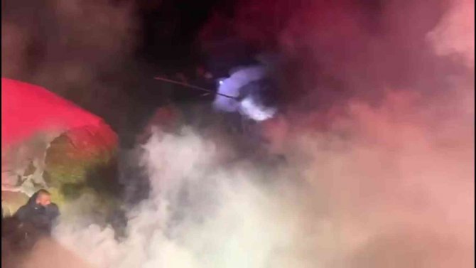 Yüksekova’da Çıkan Yangında 4 Bin Bağ Ot Kül Oldu