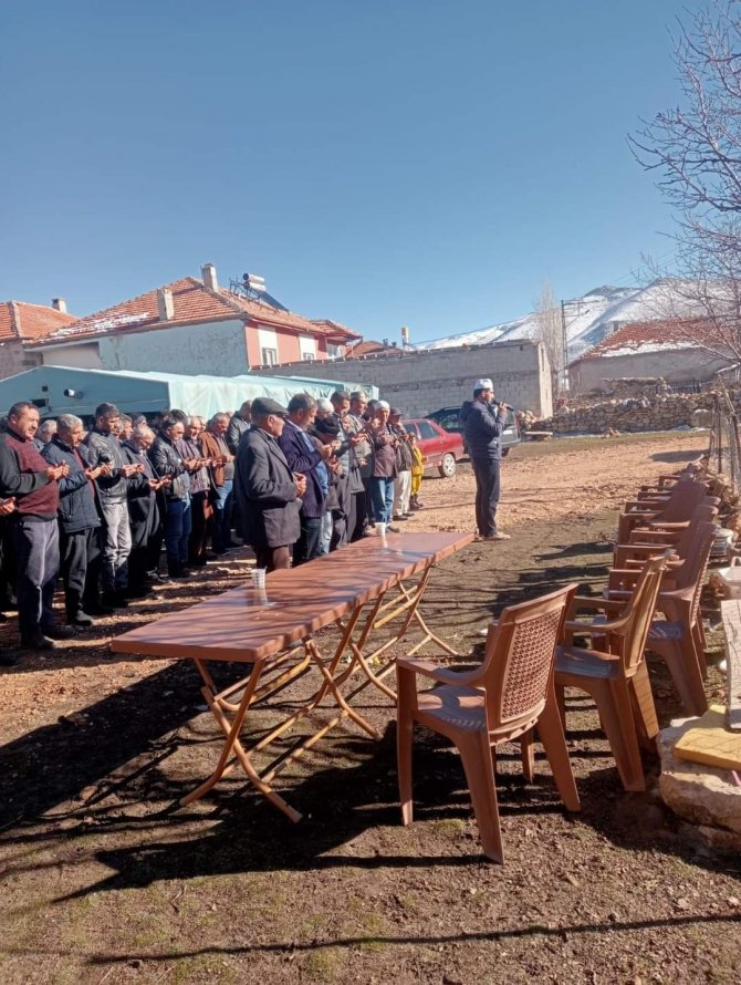 Tomarza’da Yağmur Duası Yapıldı