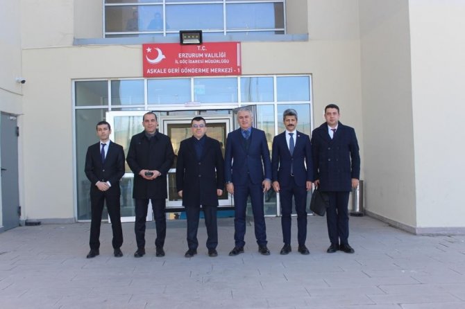 Göç İ̇daresi Başkanlığı Heyeti Aşkale’de
