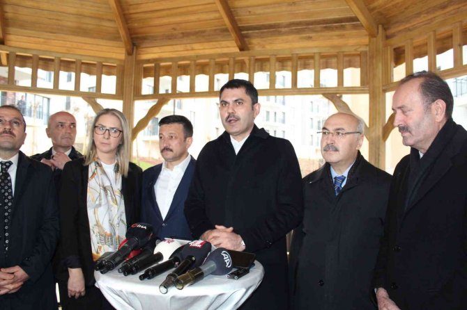 Bakan Kurum Açıkladı: İ̇zmir’de 4 Bin 604 Konut Tamamlandı