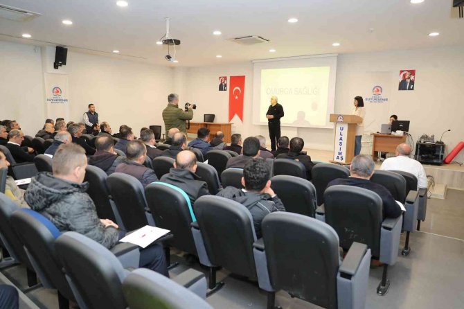 Ulaşım Şoförlerine “Omurga Sağlığı” Eğitimi