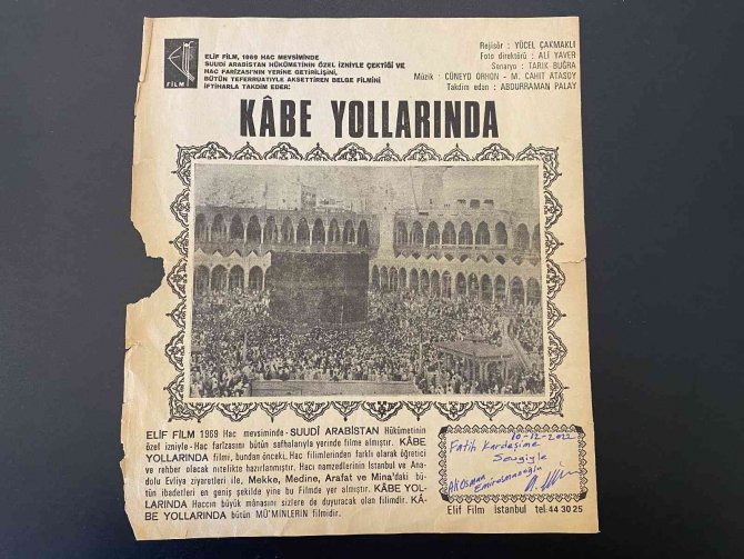 Yücel Çalmaklı’nın Kayıp Filmi ‘Kâbe Yollarında’ Gün Yüzüne Çıktı