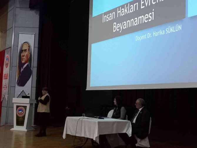 Muhtarlara ’İ̇nsan Hakları Eğitim Ve Bilinçlendirme’ Paneli
