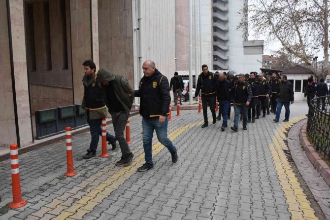 Malatya’da Hırsızlık Çetesine Operasyon: 10 Tutuklama