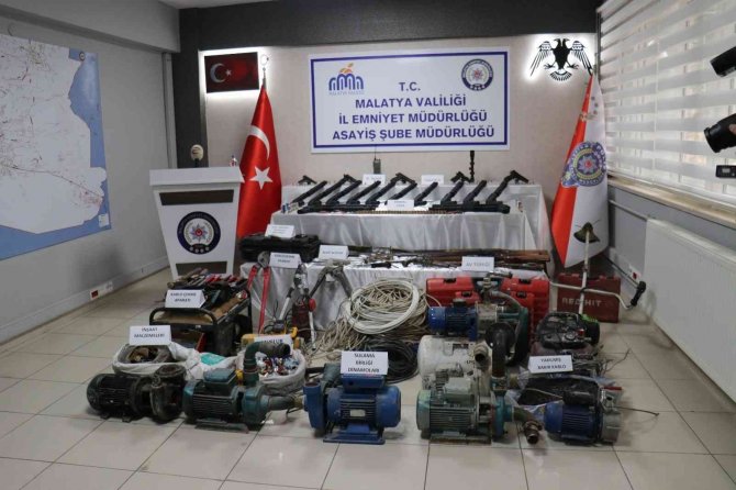 Malatya’da Hırsızlık Çetesine Operasyon: 10 Tutuklama