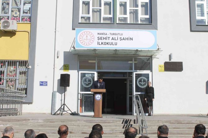 Şehidin İsminin Verildiği Okulda İlk Karne Heyecanı Yaşandı