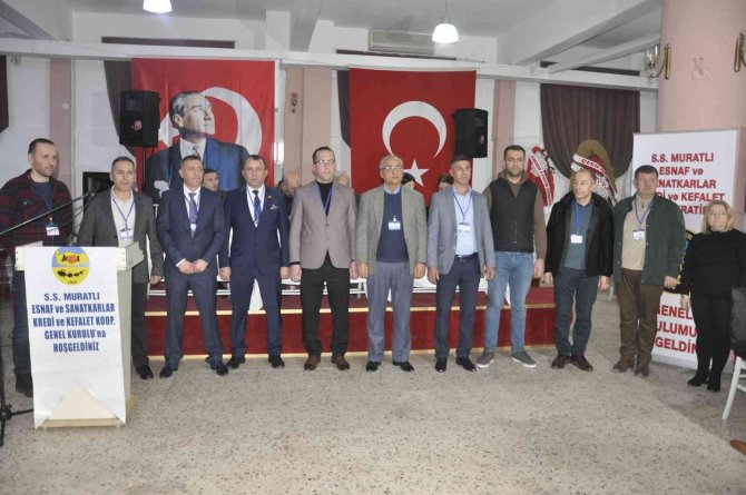 Muratlı Esnaf Ve Sanatkarlar Kredi Ve Kefalet Kooperatifi Başkanı Özyürek Güven Tazeledi