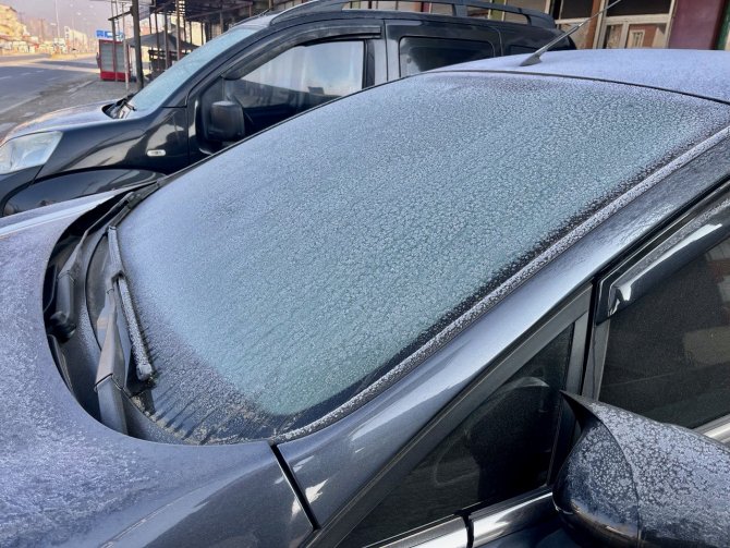 Ağrı’da Yağmayan Kar Yerini Dona Bıraktı