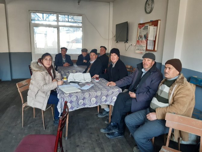 Şaphane’de Çiftçiler Bilgilendirildi