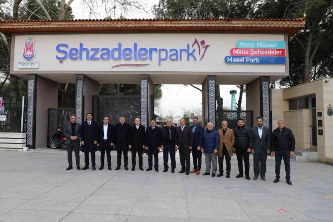 Ağrılı Başkanlardan Şehzadelerpark’a Övgü
