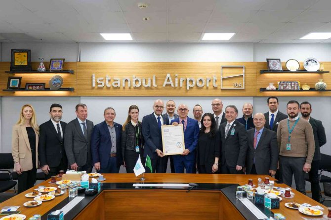 İ̇ga İ̇stanbul Havalimanı’na ‘’Greenstars Sertifikası’’