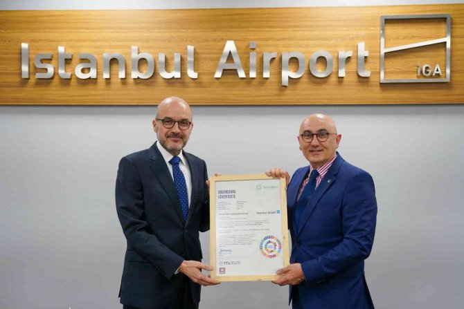 İ̇ga İ̇stanbul Havalimanı’na ‘’Greenstars Sertifikası’’