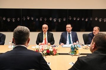 Bakan Kirişçi, Gürcistanlı Mevkidaşı Shamugia İle Görüştü