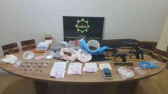 Tekirdağ’da Polis 5 Milyon Tl Değerinde Uyuşturucu Yakaladı: 6 Gözaltı
