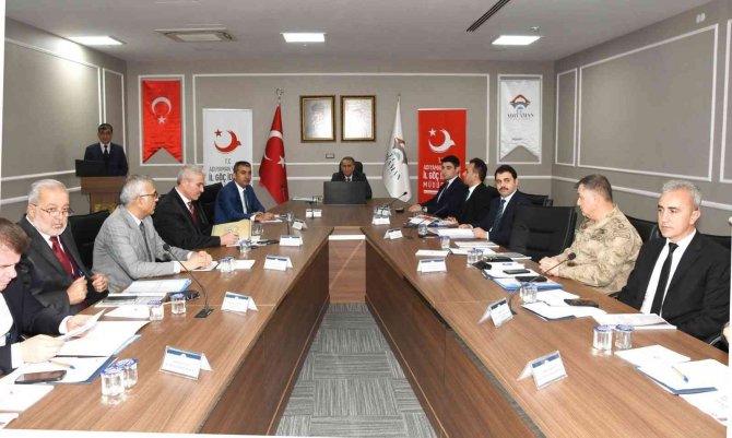 Bağımlılıkla Mücadele Toplantısı Yapıldı