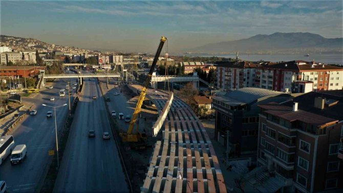 Kuruçeşme Tramvayındaki Kirişler Tamamlandı, Sıra Raylara Geldi