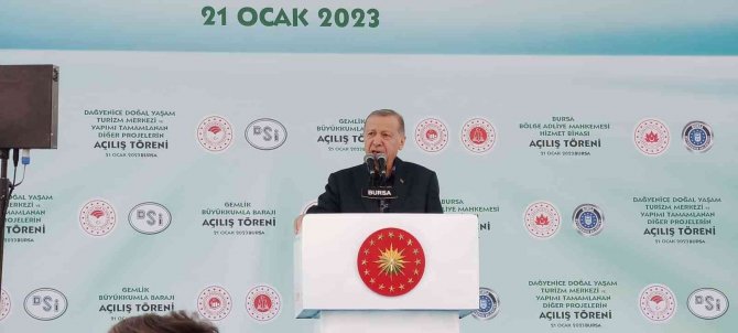 Cumhurbaşkanı Erdoğan: “Barajlar Olmazsa Kuraklıkla Mücadele Edemezsiniz”