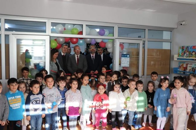 Kaymakam Mercan Kütüphane Açılışına Katıldı