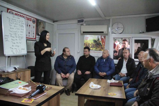 Turist Sayısında Rekor Beklenen Antalya’da Taksicilere İ̇ngilizce Eğitimi