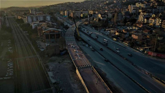 Kuruçeşme Tramvayındaki Kirişler Tamamlandı, Sıra Raylara Geldi