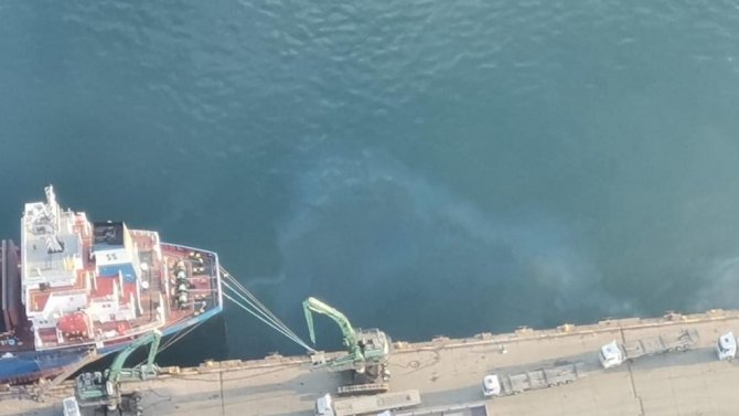 İ̇zmit Körfezi’ni Kirleten Gemilere 57 Milyon Lira Ceza Kesildi