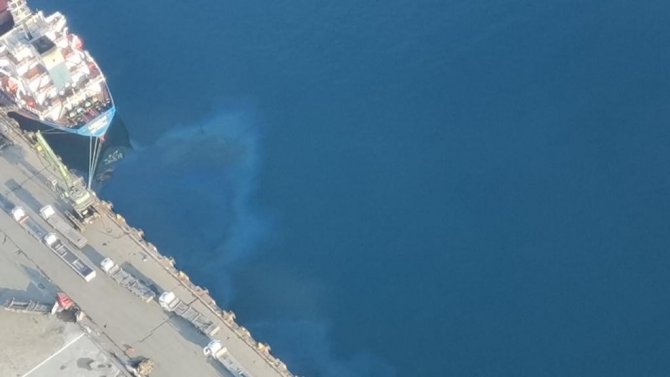 İ̇zmit Körfezi’ni Kirleten Gemilere 57 Milyon Lira Ceza Kesildi