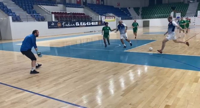 Gençlik Ve Spor İ̇lçe Müdürlüğü İle Gazeteciler Kozlarını Paylaştı