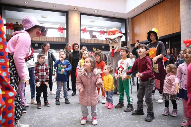 Merkezefendi’de Çocuklar Doyasıya Eğlendi