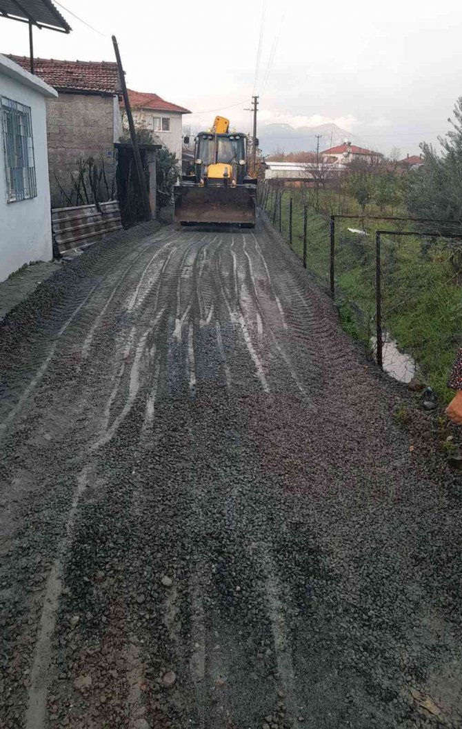 Ortaca’da Yol Seferberliği